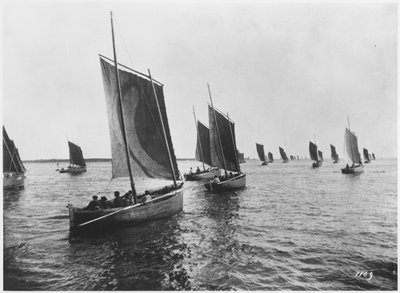Sardine Boats of Concarneau by French Photographer